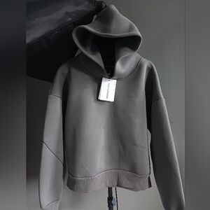 NWT Saint Alexander GRAY Cl Shadow Hoodie Size S